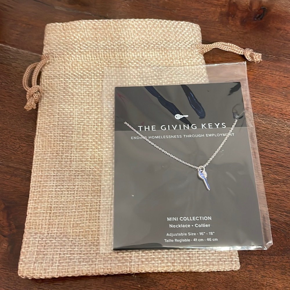 The Giving Keys Mini Key Necklace